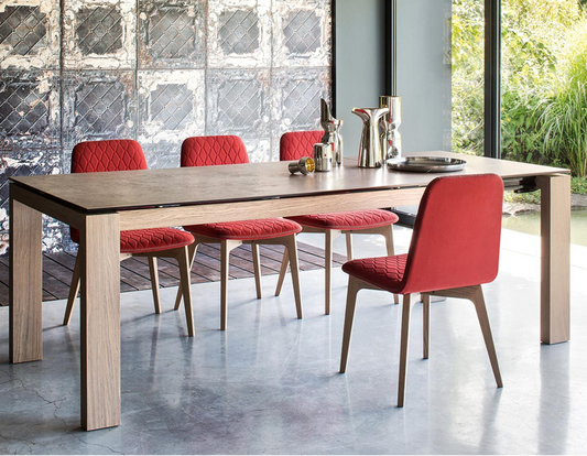 Calligaris - Omnia Ceramic Extendable Dining Table (160cm) - Scossa