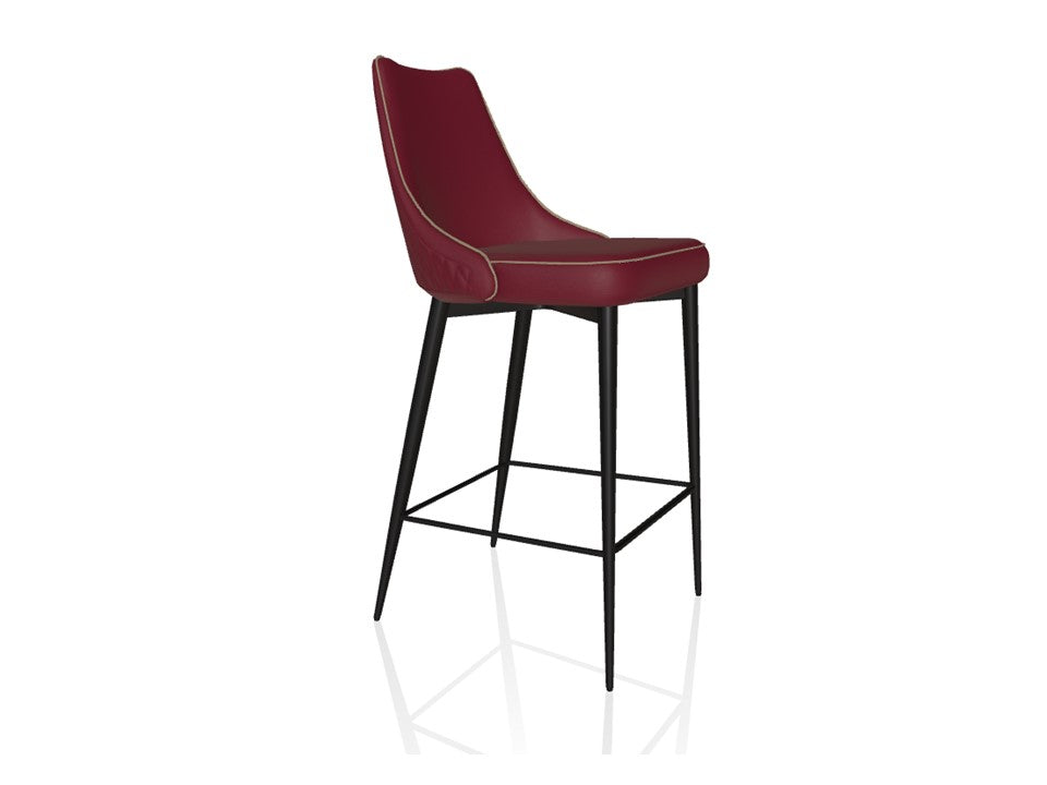 Bontempi Casa - Clara fixed leg stool (Kitchen height)
