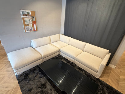 Contempo - Modular corner sofa with pouf (Clearance)