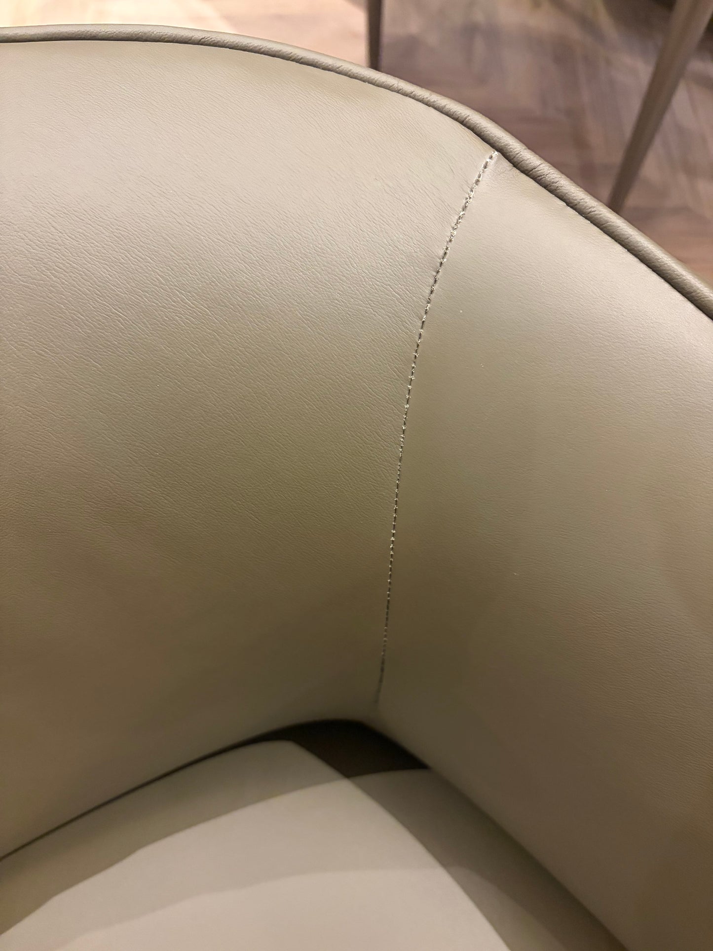 Bontempi Casa - Kodi swivel armchair in Premium Leather (Clearance)