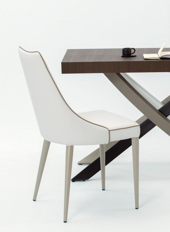Bontempi Casa - Clara Chair with metal Leg