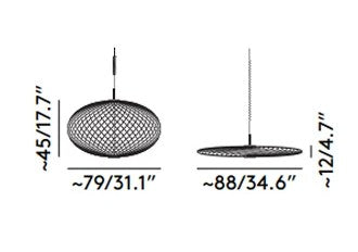 Tom Dixon - Spring LED Pendant Brass - Scossa