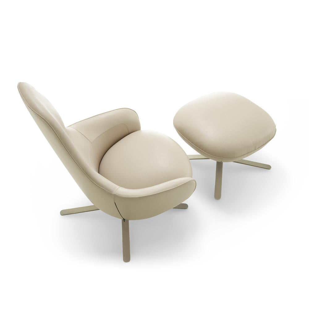 Ligne Roset - Moa Armchair and Footstool