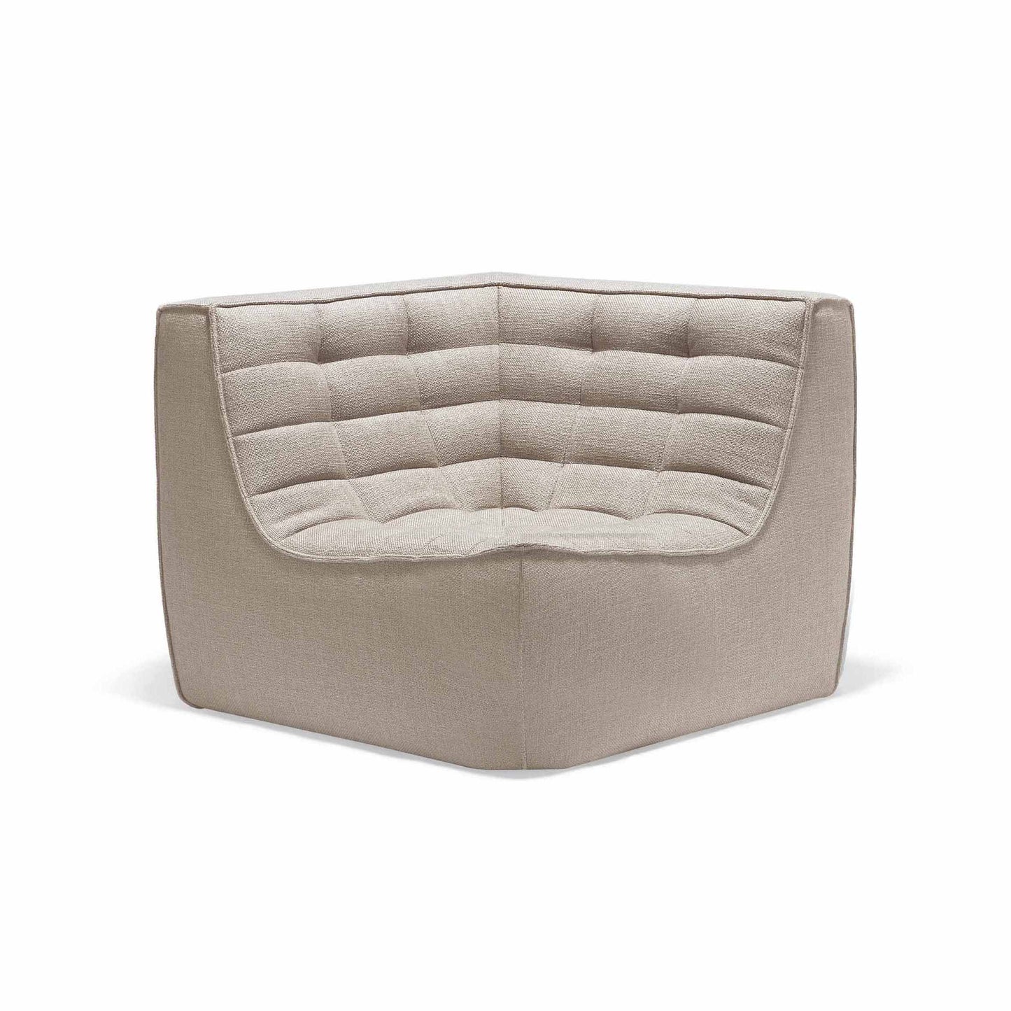 Ethnicraft - N701 Modular Sofa Elements - Corner Bermuda Beige