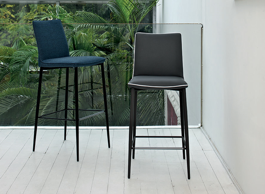 Bontempi Casa - Nata LOW fixed leg Stool (Kitchen height) - Scossa