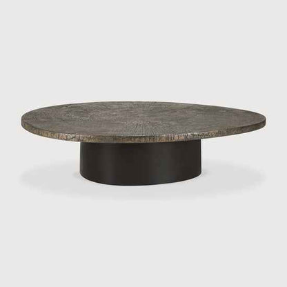 Ethnicraft Slice Coffee Table - Minerals Whisky - Oval