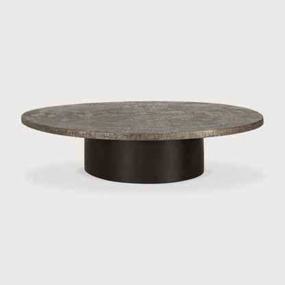 Ethnicraft Slice Coffee Table - Minerals Whisky - Oval