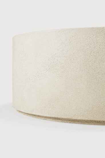 Ethnicraft - Elements Round microcement coffee table
