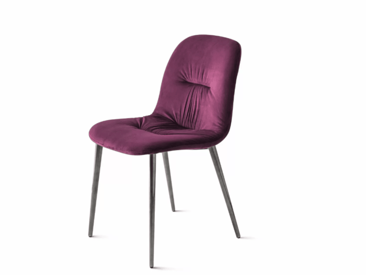 Bontempi Casa - Chantal Chair with metal legs