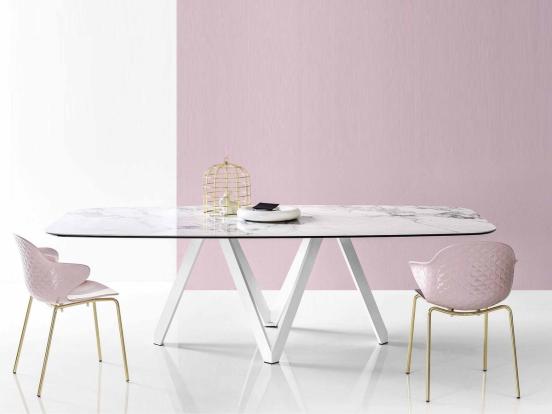 Calligaris - Cartesio 200cm Ceramic Dining Table