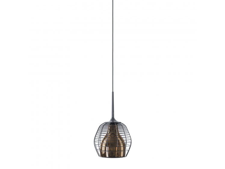 Foscarini - Cage small pendant in Black Clearance