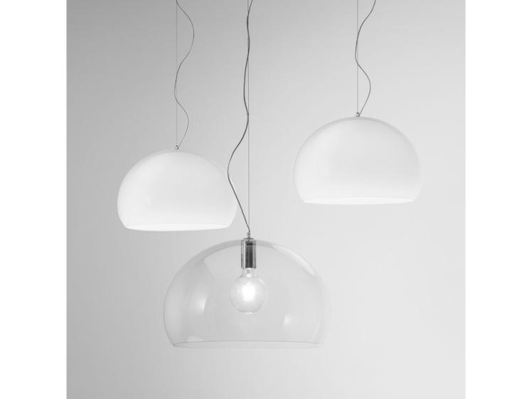 Kartell - FL/Y pendant Glossy white