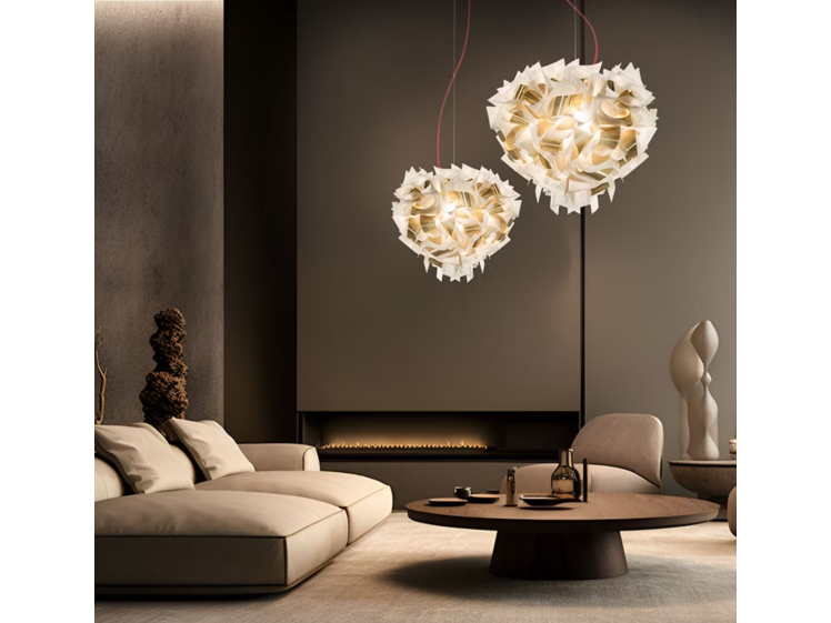 Slamp - Veli Aurea Suspension White/Gold