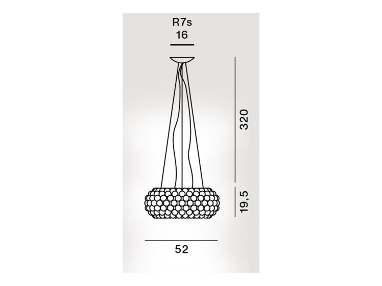 Foscarini - Caboche Light Medium Ex-Display clearance