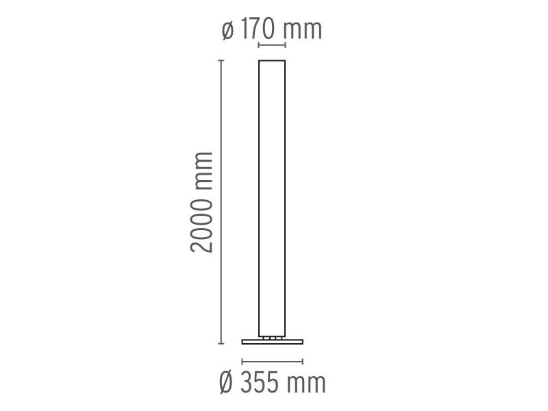 Flos - Stylos Floor Light | Achille Castiglioni