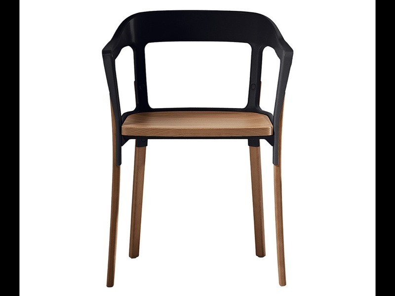 magis steelwood chair 145641