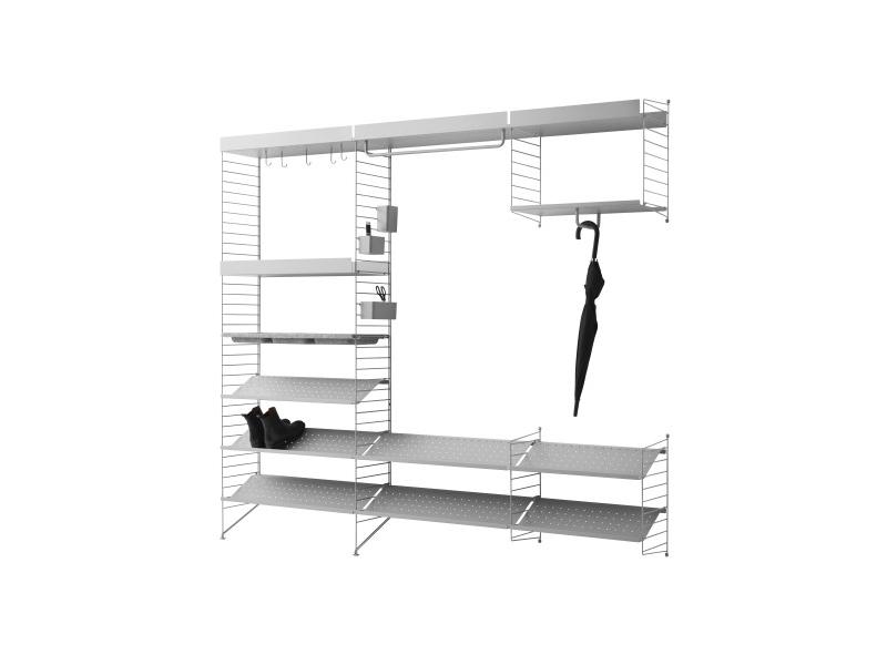 String Wardrobe Shelving System 2